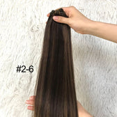 DULGE 20” Premium Russian Remy Invisible Genius Weft 100g