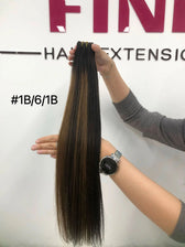 DULGE 22” Premium Russian Remy Invisible Genius Weft 100g