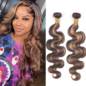 Brazilian Virgin Human Hair 12A Weft Weave Bundles 300g Body Wave