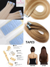 Russian Premium Luxury Remy Human Hair Tape In Extension 24