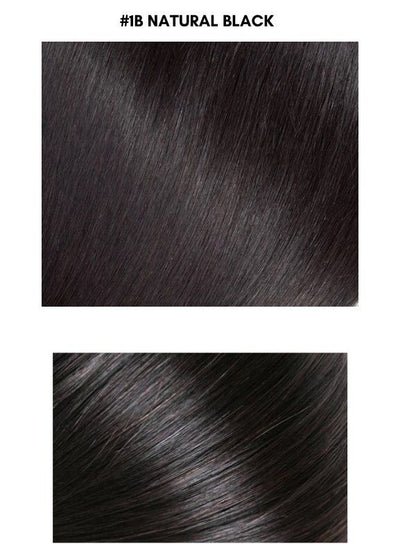 #1B Natural Black 20" European Micro Bead Extensions - dulgehairextensions.com.au