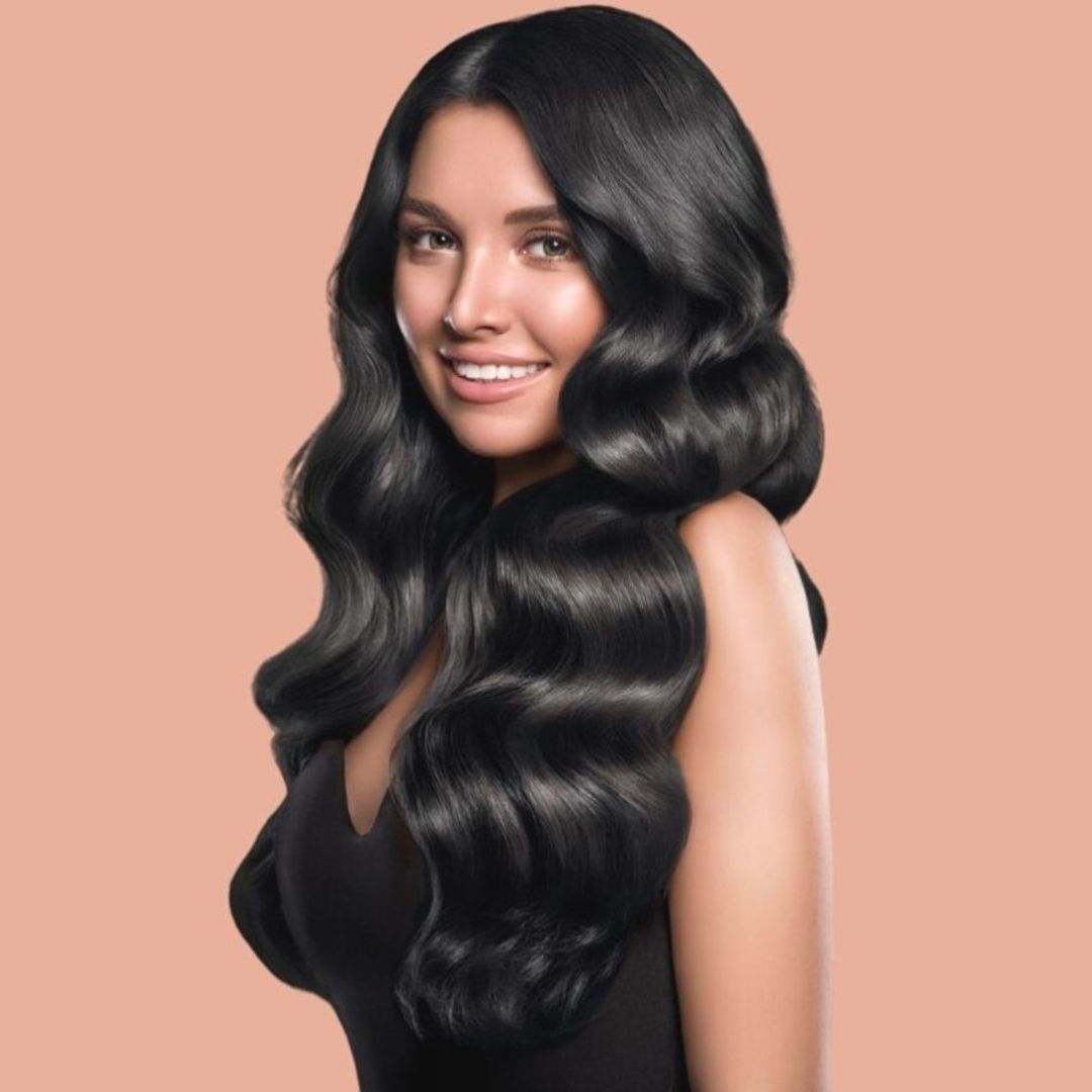 DULGE Deluxe 20" Euro Remy Human Hair Clip-In Extensions – 180g