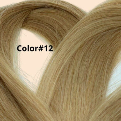 DULGE 18" Deluxe Euro Remy Human Hair Clip-In Extensions – 120g