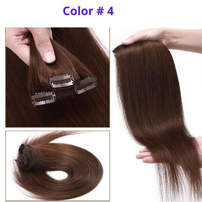 DULGE 18" Deluxe Euro Remy Human Hair Clip-In Extensions – 120g