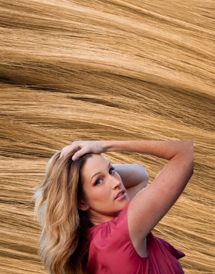 #18 Medium Blonde 24" Premium Luxury Russian Weft Weave Extension