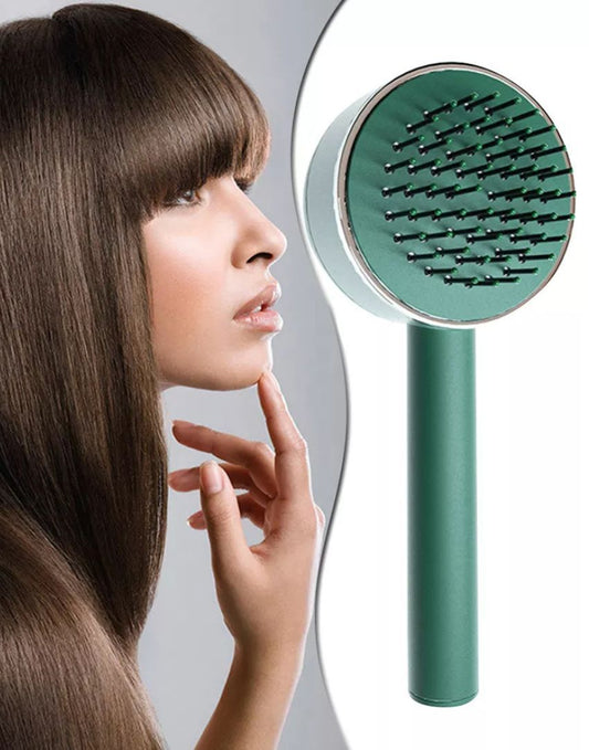 Self Cleaning Soft Comb 3D Cushion Hair Brush