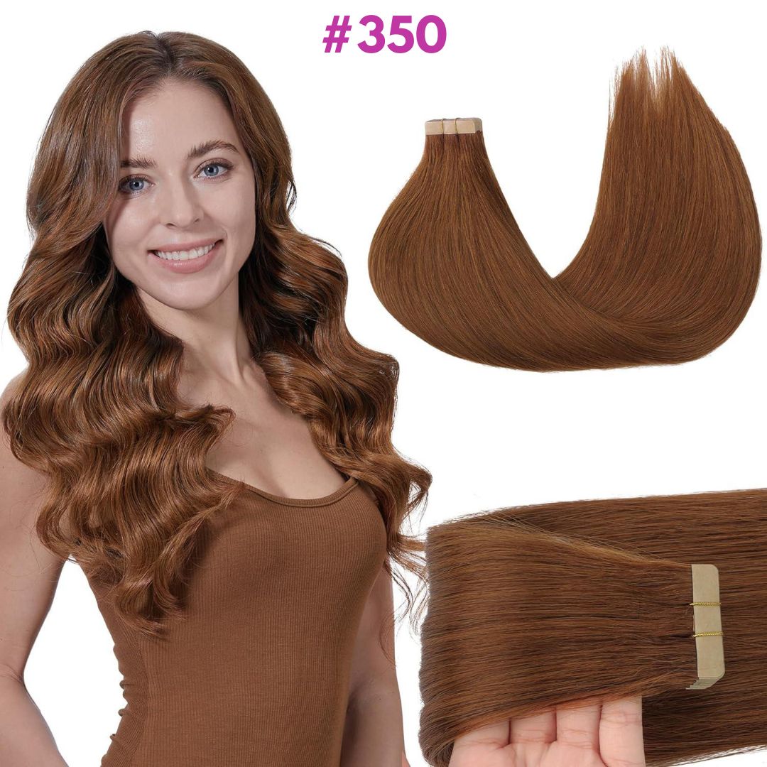 DULGE Russian Remy Tape-In Human Hair Extensions | 100g