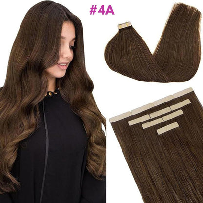 DULGE Russian Remy Tape-In Human Hair Extensions | 100g