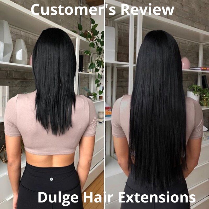 Cheaper Non Remy Thick Human Hair Clip In 20" #6 Medium Brown - dulgehairextensions.com.au