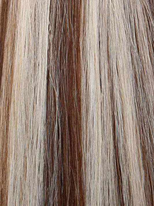 #P6/60 Brown Blonde Mix 20" Clip In Human Hair Extensions