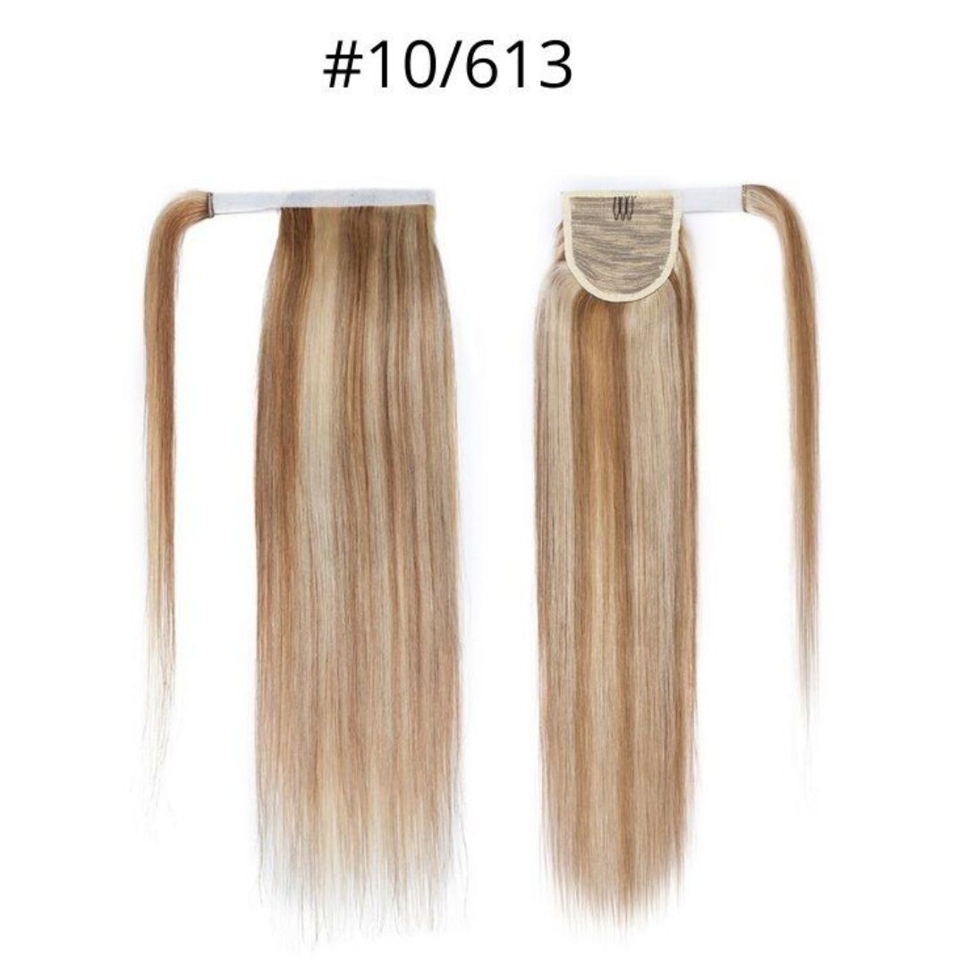 DULGE 24" European Remy Human Hair Ponytails